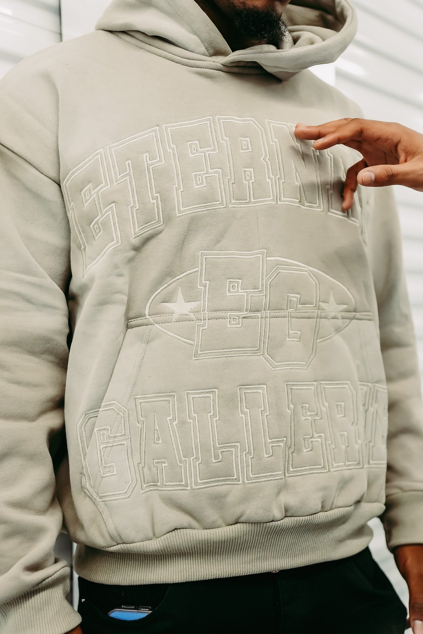 Cool Grey Pullover Hoodie