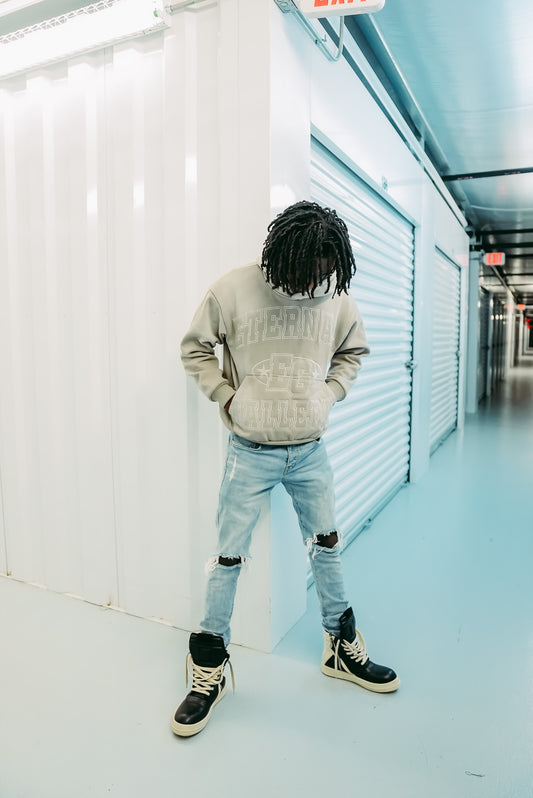 Cool Grey Pullover Hoodie