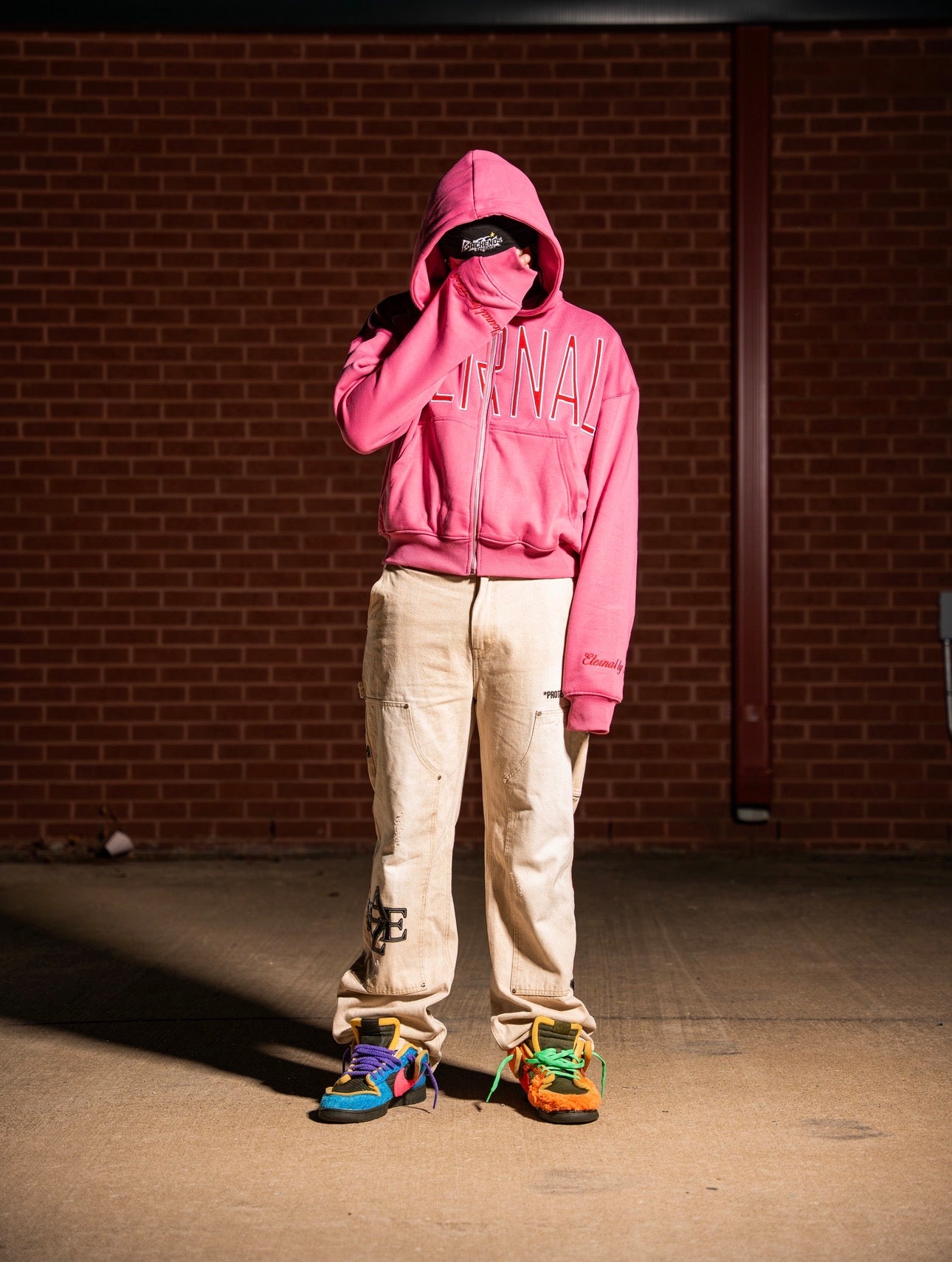 Eternal Perseverance Pink Zip